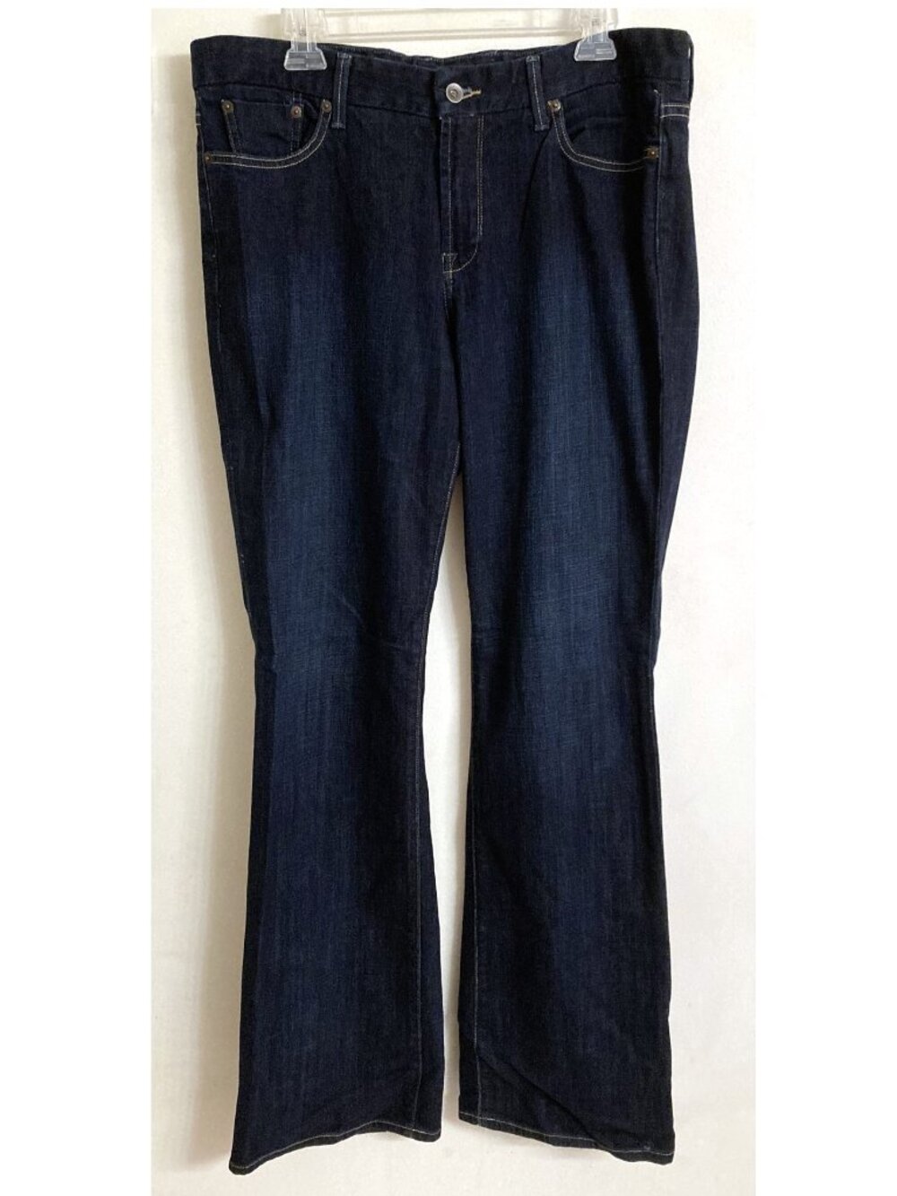 Lucky Brand The Sweet Jean Boot Women's Dark Wash Blue Denim Jeans 16/33 Long